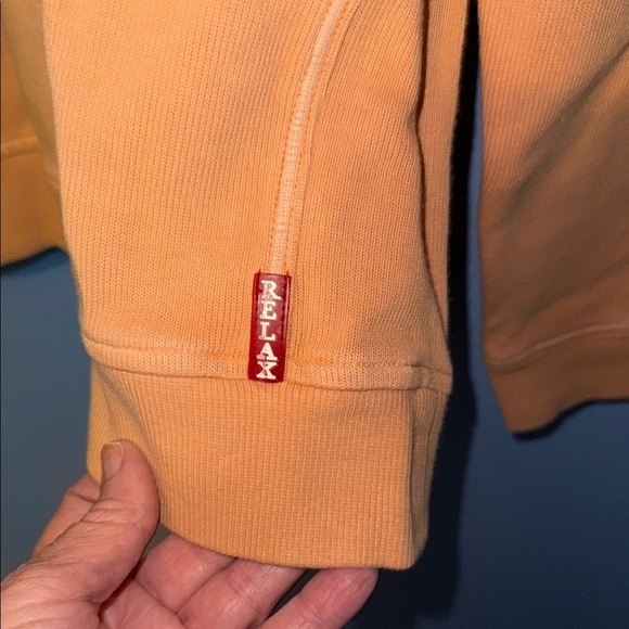 Men's Tommy Bahama Half-Zip Sweater - Peach/orange - XL - B5 - Picture 5 of 8